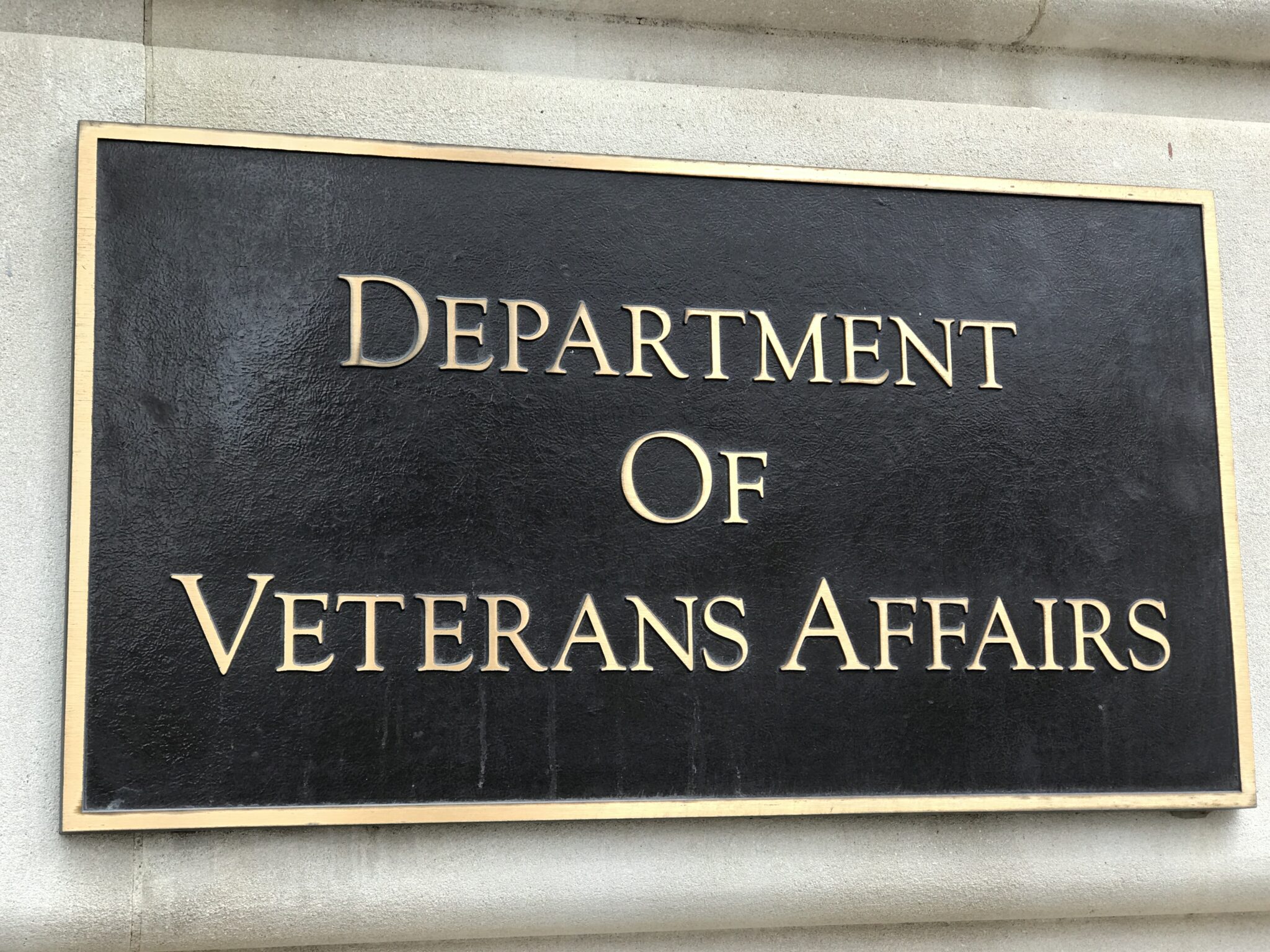 VA Sign at Michael E. DeBakey VA