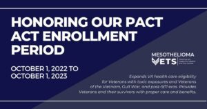 Honoring Our PACT Act Enrollment Period