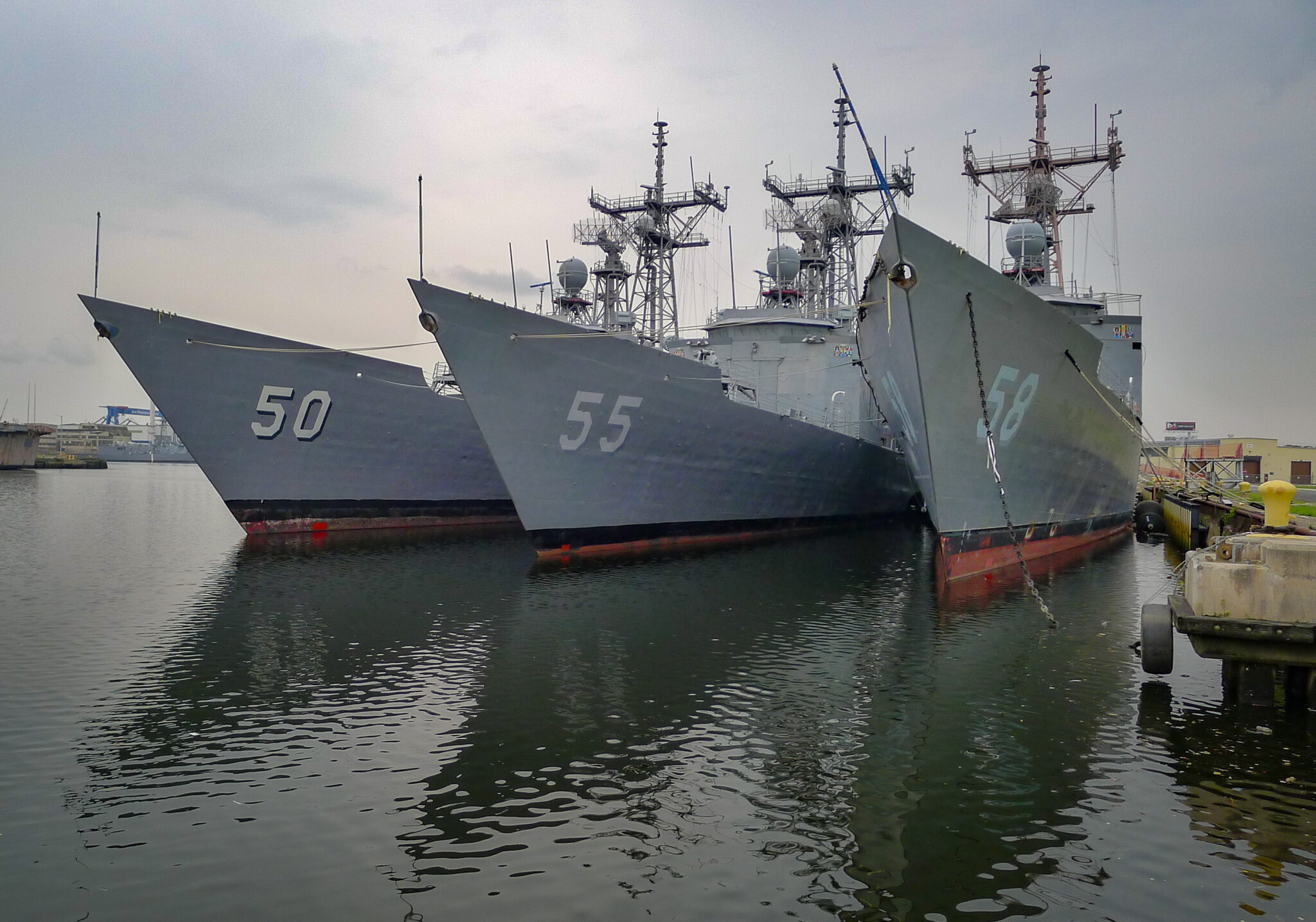 Ships at Todd Shipyard