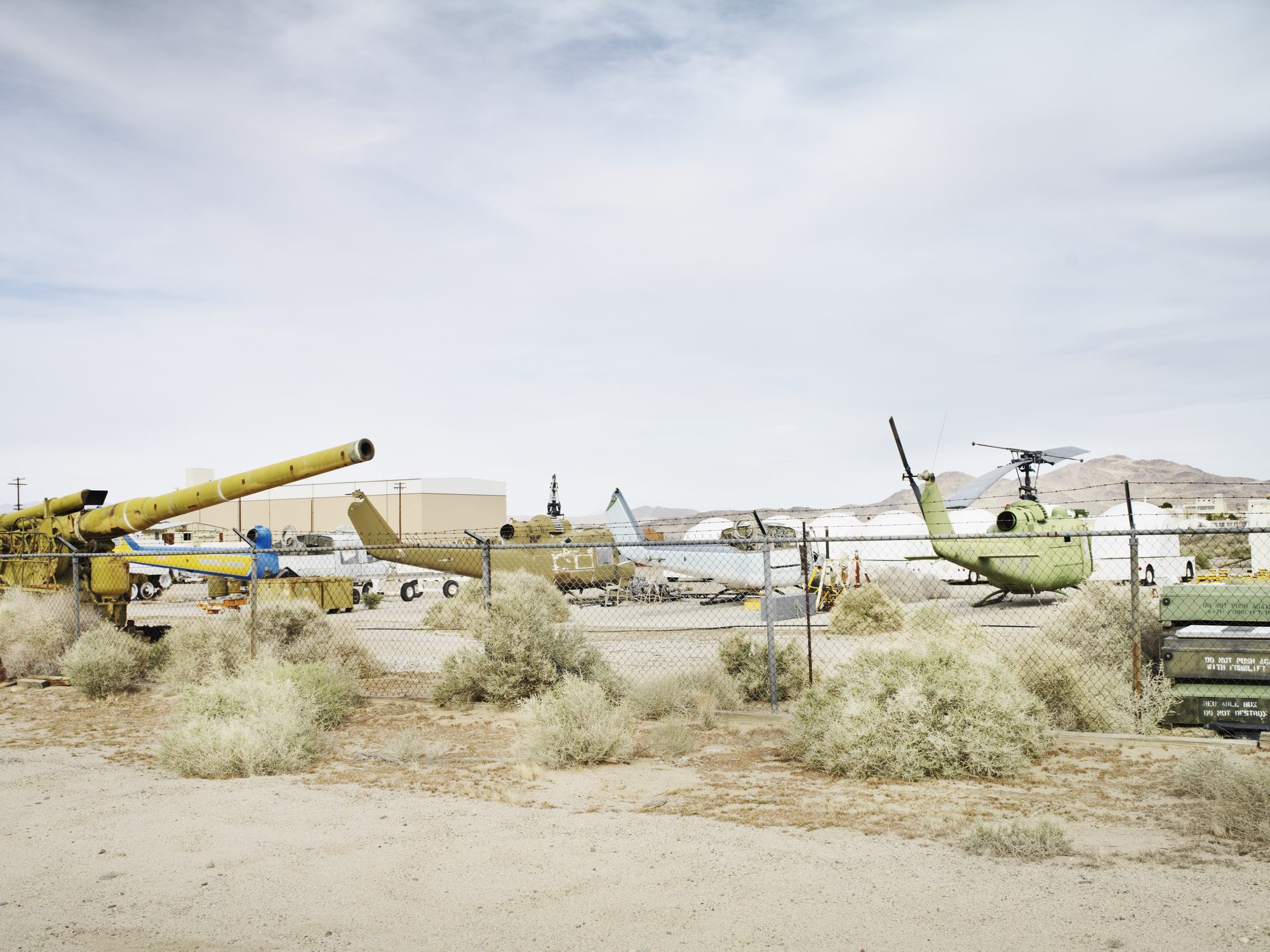 Photograph of George Air Force base in California